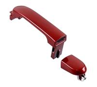 QMTVFSRH Porte Extérieure Voiture Poignées Pour N&issan Pour Livina Pour Latiossan Pour Tiida 2004-2011 82640-El12A 82641-El12A 82646 Side Car Extérieur Poignée De Porte Arrière Rouge(Rear Left)