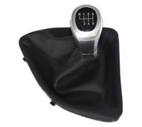 QMTVFSRH Pour BMW E87 E88 E81 E82 Boîte Vitesses Manuelle Levier Changement Poignée Couvercle Bouton LHD Jaquette Anti-poussière Levier Vitesse Handball Pommeau Vitesse(6 Speed Set)