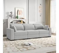 QMTXBYJ Canapé 3 places avec fonction lit, canapés et canapés, avec fonction de couchage, canapé modulaire, petit pour chambre d'adolescent, canapé avec accoudoirs larges, pour salon, chambre à