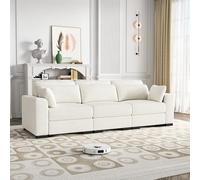 QMTXBYJ Canapé 3 places avec fonction lit, canapés et canapés, avec fonction de couchage, canapé modulaire, petit pour chambre d'adolescent, canapé avec accoudoirs larges, pour salon, chambre à