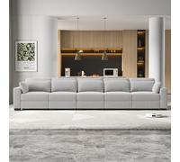 QMTXBYJ Canapé 5 places avec fonction lit, canapés et canapés, avec fonction de couchage, canapé modulaire, petit pour chambre d'adolescent, canapé avec accoudoirs larges, pour salon, chambre à