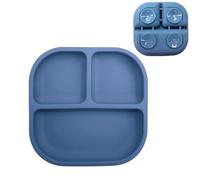Qmv652 Plateau en silicone pour table de salle à manger, cuisine, salon, plat de service, récipient alimentaire multifonction 18,7 x 18 x 3 cm (G, 18,7 x 18 x 3 cm)