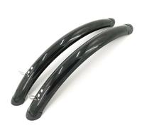 QMVDOJR 700C Vélo De Route Avant Arrière Rétro Vélo À Pignon Fixe Pièces Pratiques Argent Noir Aluminium Plastiques