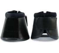 QMYBROW No-Turn Guêtres de protection pour sabots de protection contre les chocs et imperméables avec système de fermeture anti-rotation (noir, cob (moyen)