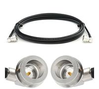 QN Mâle vers QN Mâle 6m câble coaxial RG58 50 Ohm - QN Câble d'extension à faible perte - rallonge QN à QN Extension