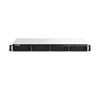 QNAP TS-464eU NAS Rack (1 U) Intel® Celeron® N5095 8 Go DDR4 0 To QNAP Turbo System Aluminium, Noir