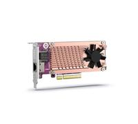 QM2-2P10G1TB - Contrôleur de stockage - M.2 - PCIe 3.0 x4 (NVMe) - profil bas - PCIe 3.0 x8 - pour QNAP TDS-H2489, TNS-H1083X-E2234, H1083X-E2236-16,