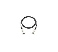 QNAP CAB-DAC50M-SFPP fibre optic cable 5 m SFP+ DAC Black