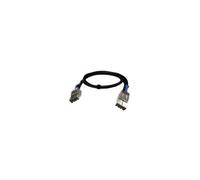 QNAP CAB-PCIE10M-8644-8X - Câble externe SAS - 36 pin 8 x SFF-8644 (M) pour 36 pin 8 x SFF-8644 (M) - 1 m - noir