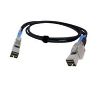QNAP CAB-SAS05M-8644 câble Serial Attached SCSI (SAS) 0,5 m Noir