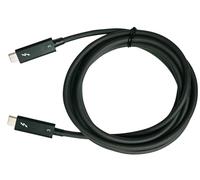 QNAP CAB-TBT315M-40G Câble Thunderbolt 1,5 m 40 Gbit/s Noir