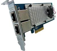 QNAP LAN-10G2T-X550 Internal Ethernet 10000Mbit/s - Networking Cards (Wired, PCI-E, Ethernet, IEEE 802.3an)