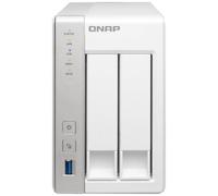 QNAP NAS-Server 8 TB TS-231-8TB-WR bepiècet avec 2x 4TB WD rouge