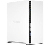 QNAP TS-233 serveur de stockage NAS Tower ARM Cortex-A55 2 Go 0 To QNAP QTS Blanc