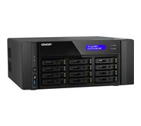 QNAP TS-h1290FX NAS Tower EPYC 7232P 64 Go DDR4 0 To QuTS hero Noir
