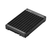 QNAP QDA-U2MP Boîtier de disques de stockage Enceinte ssd Noir M.2