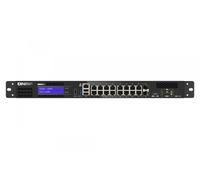 QNAP Commutateur géré QGD-1600 – Gigabit Ethernet 10/100/1000, 4xPoE++/10xPoE+ 2xSFP – 1U Noir/Gris