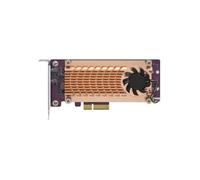 QNAP Carte d'extension réseau QM2-2P-244A 2 emplacements PCIe Gen2 pour SSD M.2