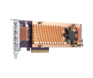 QNAP QM2-4P-384 carte et adaptateur d'interfaces Interne PCIe