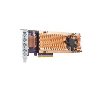 QNAP Carte d'extension PCIe QM2-4P-384 – Contrôleur M.2 vers PCIe 3.0 x8