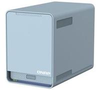 QNAP NAS QMiroPlus-201W – Wi‑Fi 5 bi-bande, 1GbE/2.5GbE, J4125, Bleu