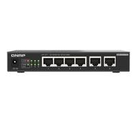 QNAP QSW-2104-2T-R2 - Commutateur - non géré - 4 x 100/1000/2.5G + 2 x 100/1000/2.5G/5G/10GBase-T - de bureau G