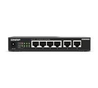 QNAP Switch QSW-2104-2T-R2 | 2 x 10GbE, 4 x 2,5 GbE, Plug & Play Non géré, sans Ventilateur