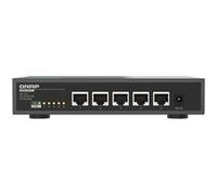Qnap Commutateur QSW-3205-5T | 5 x 10 GbE, Plug & Play Non managé, Fanless