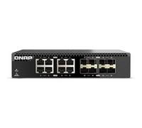 QNAP QSW-3216R-8S8T - Commutateur - 8 x 100/1000/2.5G/5G/10GBase-T + 8 x Ethernet 10 Go SFP+ - Montable sur rack G