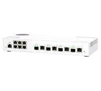QNAP commutateur réseau géré L2 QSW-M2106-4C 2.5G Ethernet (100/1000/2500) Blanc