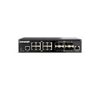 QNAP QSW-M3216R-8S8T, Géré, L2/L3, 10G Ethernet (100/1000/10000), Grille de montage, 1U
