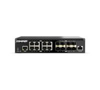 QNAP QSW-M3216R-8S8T commutateur réseau Géré L2/L3 10G Ethernet (100/1000/10000) 1U Noir