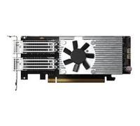 QNAP QXG-100G2SF-E810 - Adaptateur réseau - PCIe 4.0 x16 profil bas - 100 Gigabit QSFP28 x 2 - pour QNAP TS-H2490FU G