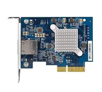 QNAP QXG-10G1T - Single-Port, 5-Speed 10 GbE Network Expansion Card Black