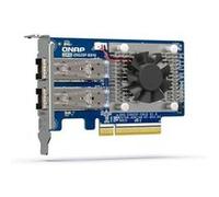 QNAP QXG-25G2SF-E810 - Adaptateur réseau - PCIe 4.0 x8 profil bas - 25 Gigabit SFP28 x 2 - pour P/N: CAB-DAC15M-SFP28, CAB-DAC30M-SFP28, TRX-10GITSFPP-SR, TRX-25GSFP28-SR G