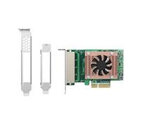 QNAP Carte réseau QXG-2G4T-I225 PCIe 2.0 x4 4x RJ-45 2.5Gbps Nouveau