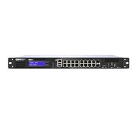 QNAP Commutateur géré QGD-1600 - 16 ports Gigabit (4 PoE++/10 PoE+ +2 SFP) - 1U Noir/Gris