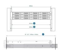 QNAP SYSTEMS RACK SLIDE RAIL KIT F TVS-471U 1260