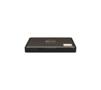 QNAP TBS-464-8G-US 4 Bay M.2 NVMe SSD NASbook Intel Celeron N5105/N5095 4-Core CPU, 8GB DDR4 Memory, and 2.5GbE (1G/100M/10M) Network Connectivity (Diskless)