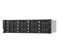 QNAP TL-R1600PES-RP Boîtier de disques de stockage Boîtier disque dur/SSD Noir, Gris 2.5/3.5"