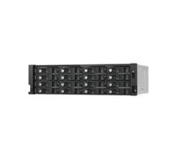 QNAP TL-R1600PES-RP : Boîtier HDD/SSD 2.5/3.5" SATA 6Gbit/s 16 baies 2U avec Hot-Swap, triple ventilateur 80mm, alimentation 550W, noir/gris