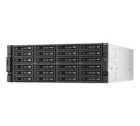 QNAP TL-R2400PES-RP Boîtier de disques de stockage Boîtier disque dur/SSD Noir, Gris 2.5/3.5"
