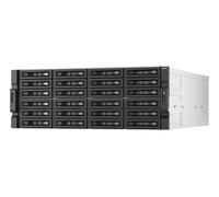 QNAP TL-R2400PES-RP Boîtier de disques de stockage Boîtier disque dur/SSD Noir, Gris 2.5/3.5"