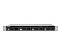 QNAP TR-004U Boîtier de disques de stockage Boîtier disque dur/SSD Noir, Gris 2.5/3.5"