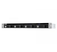 QNAP TR-004U 4 Bay Rackmount NAS Expansion - Optional Use as a Direct-Attached Storage Device Black