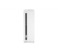 QNAP TS-133 serveur de stockage NAS Tower Cortex-A55 2 Go DDR4 0 To QNAP Turbo System Blanc
