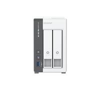 QNAP TS-216G serveur de stockage NAS Tower Cortex-A Cortex-A55 4 Go HDD Blanc
