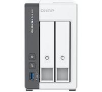 QNAP TS-216G serveur de stockage NAS Tower Cortex-A Cortex-A55 4 Go HDD Blanc