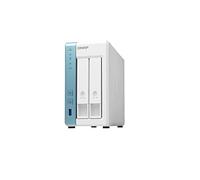 QNAP TS-231K 2 Bay Desktop NAS Enclosure - 1GB RAM, Annapurna Labs 4-Core, 1.7GHz Processor - for Reliable High Performance Home and Personal Cloud Storage