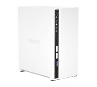 QNAP TS-233 serveur de stockage NAS Tower ARM Cortex-A55 2 Go 0 To QNAP QTS Blanc